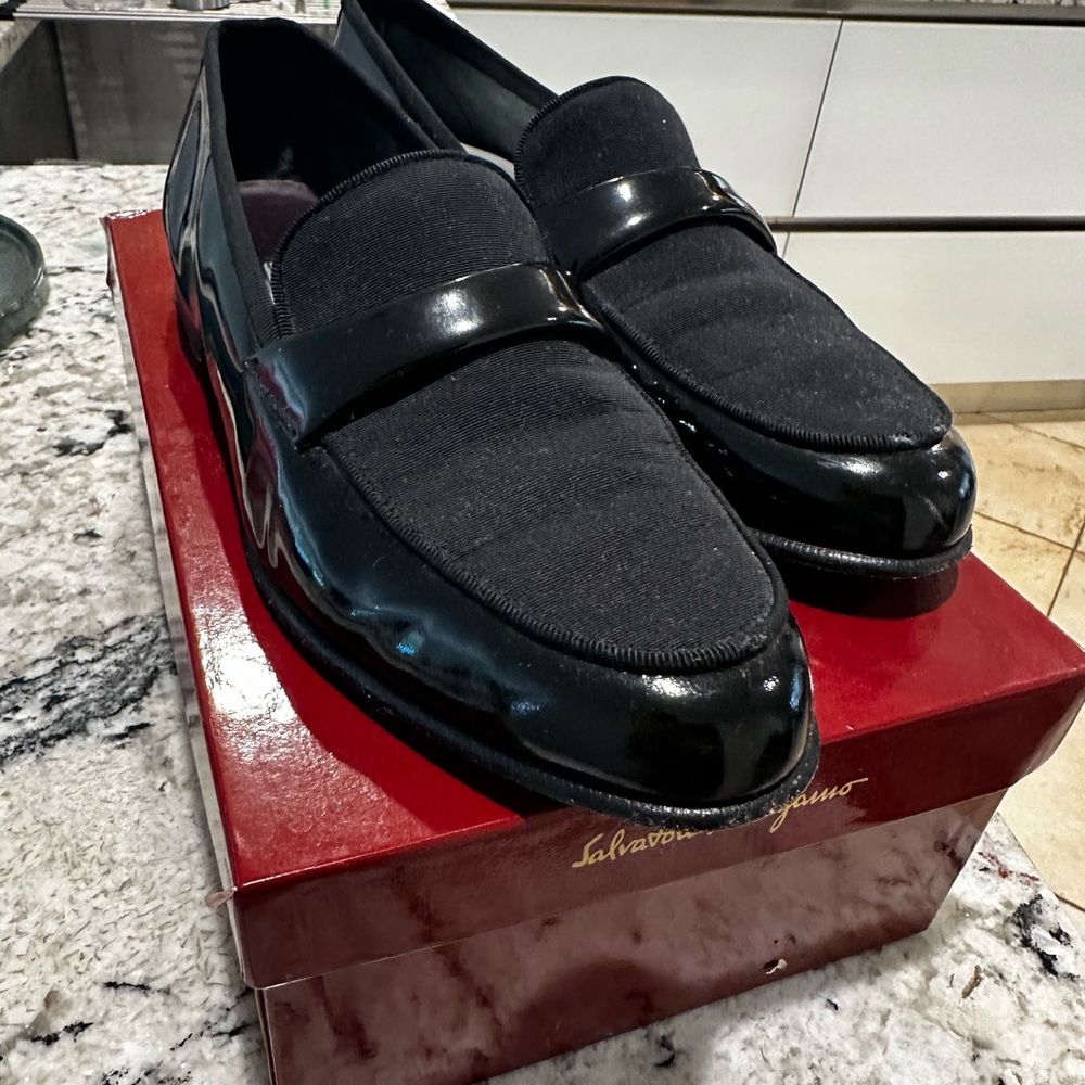 Salvatore Ferragamo black shoes